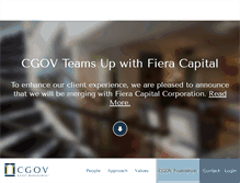Tablet Screenshot of cgov.ca